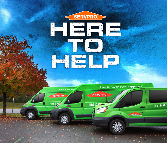 servpro Here to Help Poster